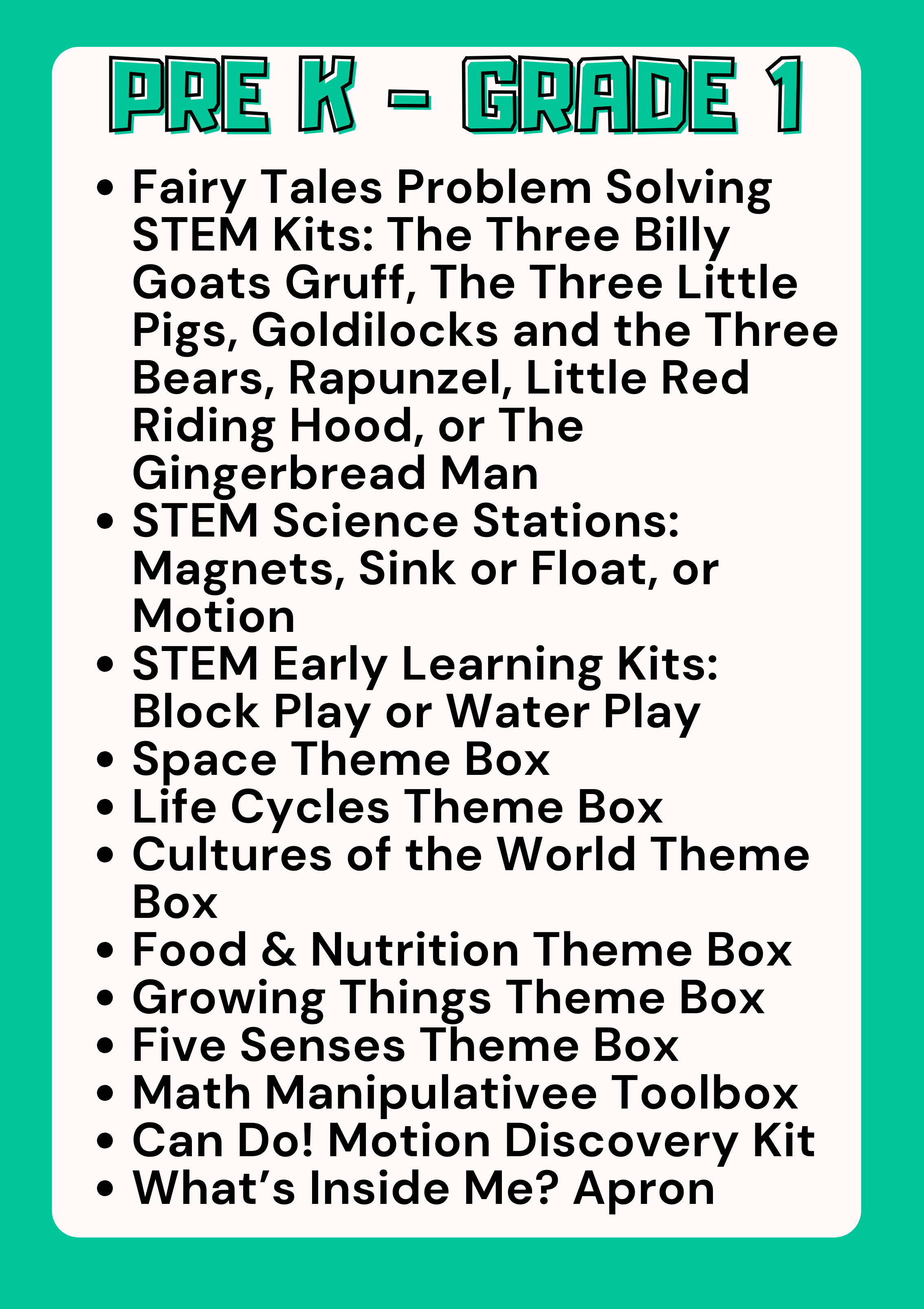 STEM Learning Kits